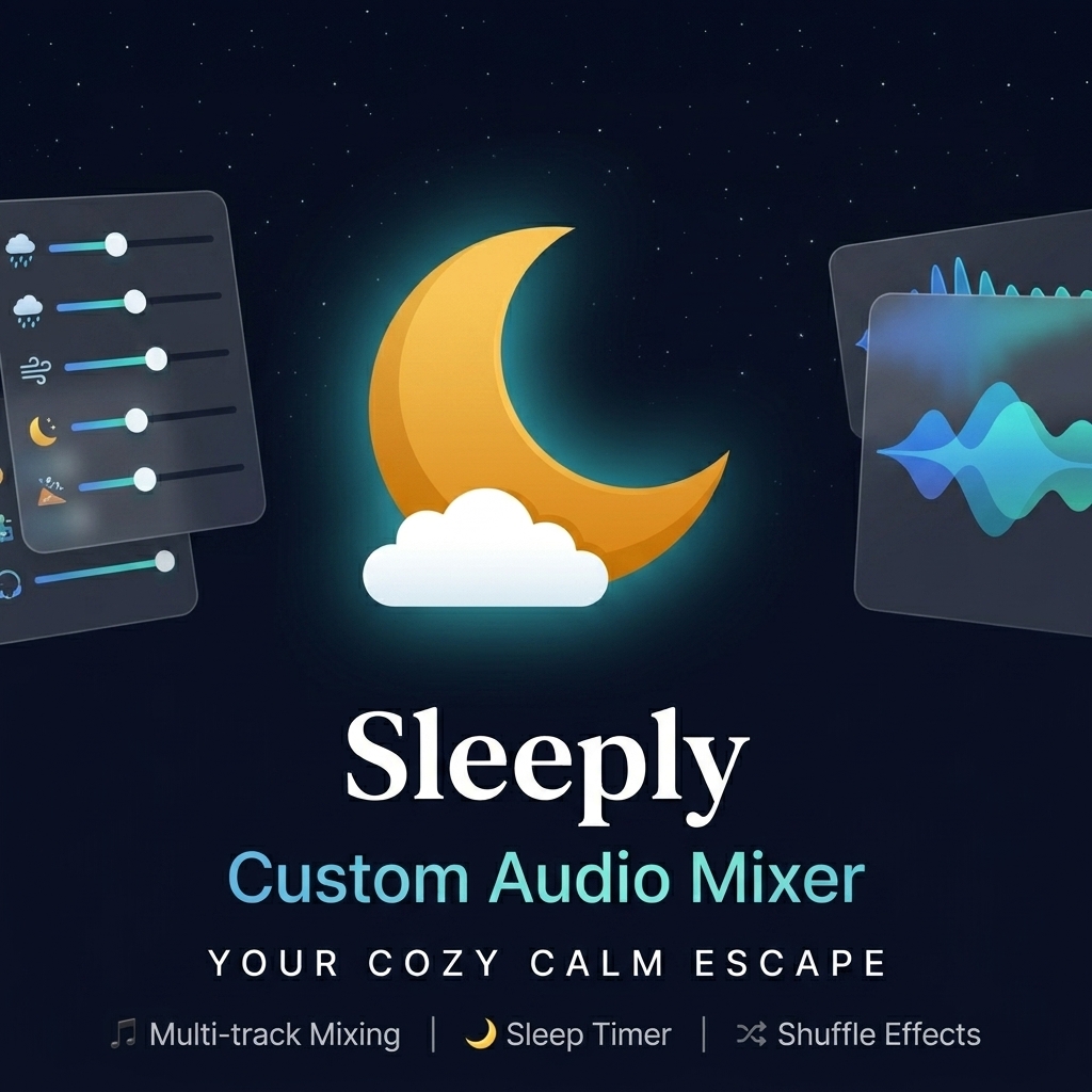 Sleeply Android Feature Graphic